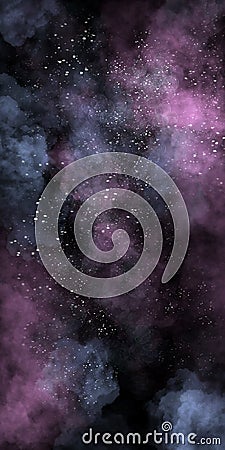 Science Fiction Swirl Galaxy Cosmos Background Stock Photo