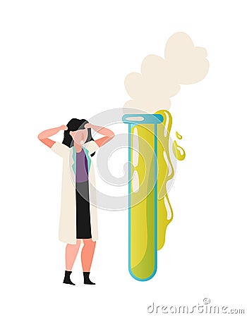 Science Flat Icon Vector Illustration