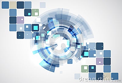 Science futuristic internet high computer technology business Stock Photo