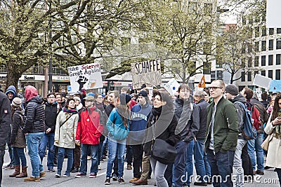 Science March Munich Germany on April 22 2017 Editorial Stock Photo