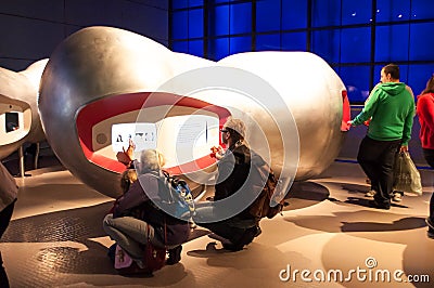 The Science Museum's Wellcome Wing, London, UK Editorial Stock Photo