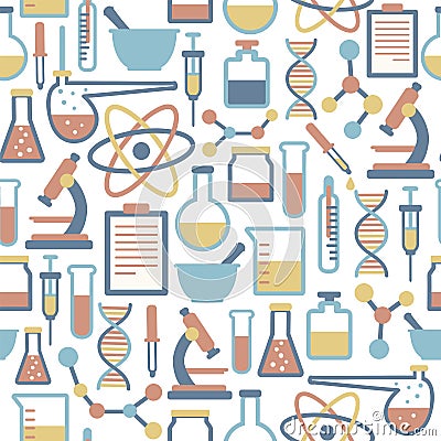 Science pattern Vector Illustration