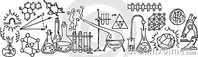 Scientific Lab Vector Illustration