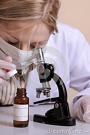 Scientific Research Stock Photo