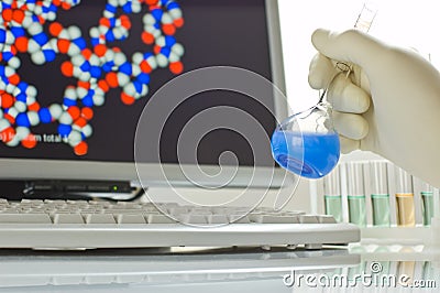 Scientific research Stock Photo