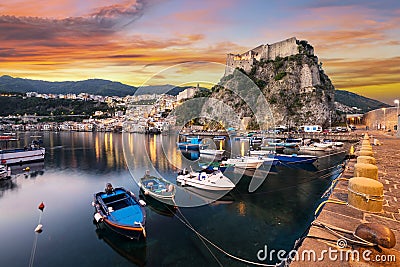 Scilla, Italy Townscape in Reggio Calabria Stock Photo