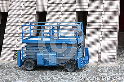 Scissor Lift Stock Photo