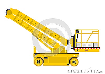 Scissor lift Vector Illustration