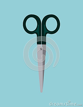 Scissor tool icon Vector Illustration