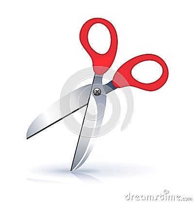 Scissors icon Vector Illustration