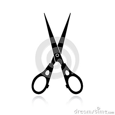 Scissors icon Vector Illustration