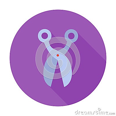 Scissors icon. Vector Illustration