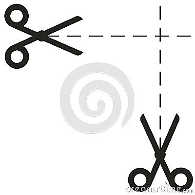 Scissors icon vector illustration Vector Illustration