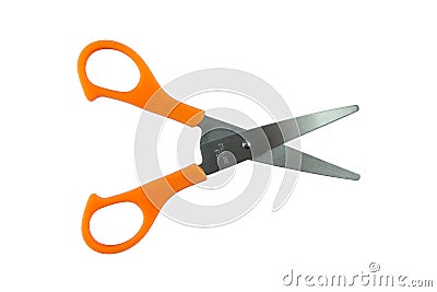 Scissors isolated on white background Stock Photo