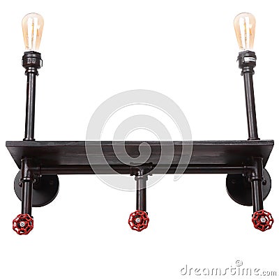 Sconce isolated Stock Photo