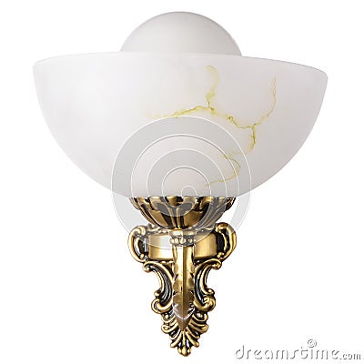 Sconce isolated Stock Photo