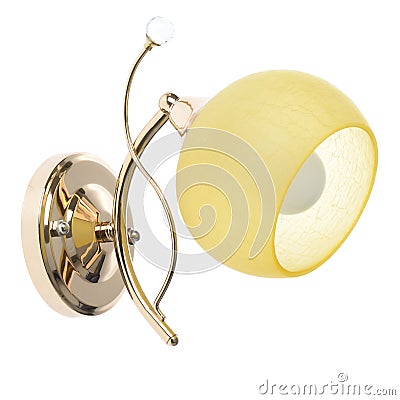 Sconce isolated Stock Photo