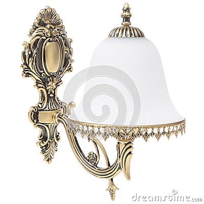 Sconce isolated Stock Photo