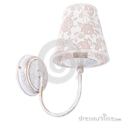 Sconce isolated Stock Photo