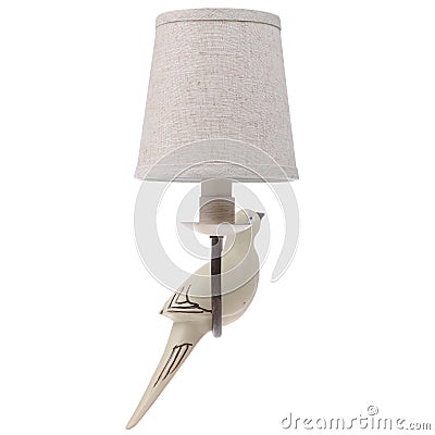 Sconce isolated Stock Photo