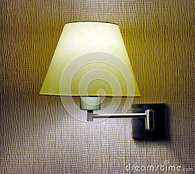 Sconce on the wall Stock Photo