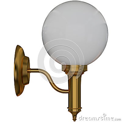 Sconce, Wall Lamp Stock Photo