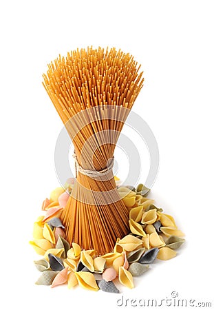 Sconcigli seashell pasta shape Stock Photo