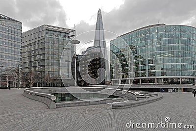 The Scoop in London Editorial Stock Photo