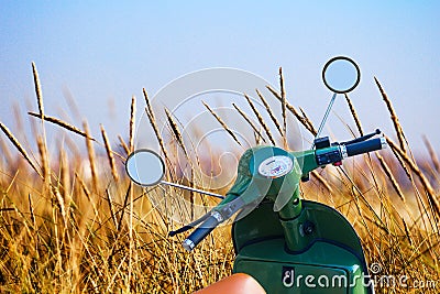 Scooter Stock Photo