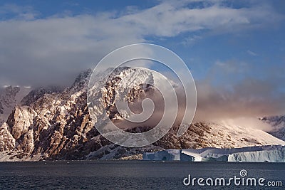 Scoresbysund - Greenland Stock Photo
