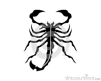 Scorpion Logo Template Vetor illustration Vector Illustration