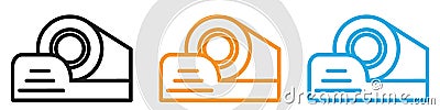 scotch icon vector logo set collection for web app ui Vector Illustration