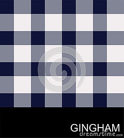 Scotch Pattern Set Gingham Vector Vector Illustration