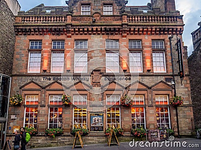 Scotch Whisky Experience, Royal Mile, Edinburgh Scotland Editorial Stock Photo