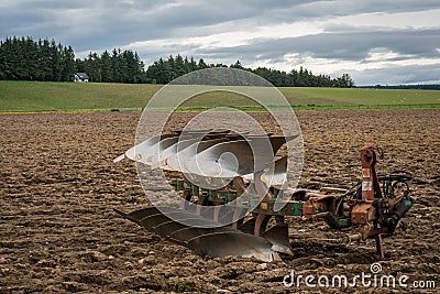 Scotland Plow Editorial Stock Photo