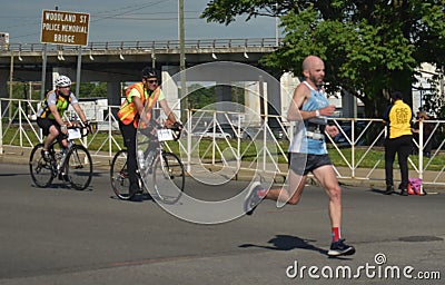 Scott Wietecha Wins 7th Straight Marathon Editorial Stock Photo