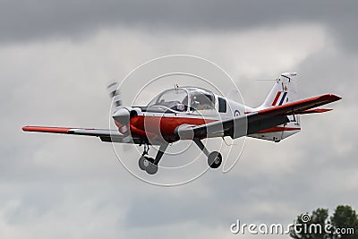 Scottish Aviation Bulldog Aircraft Editorial Stock Photo