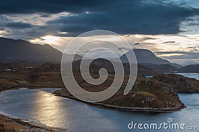 Scottish Coastal features Stock Photo