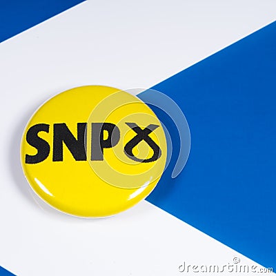 Scottish National Party Editorial Stock Photo