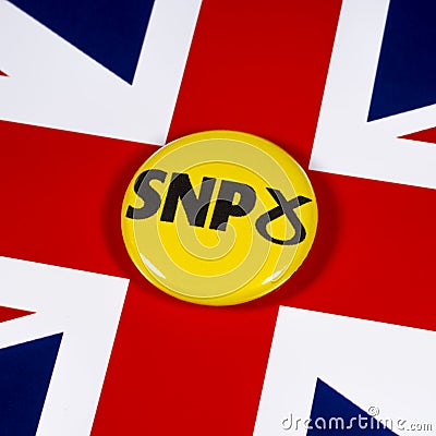 Scottish National Party Editorial Stock Photo