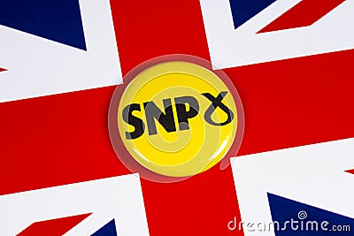 Scottish National Party Editorial Stock Photo
