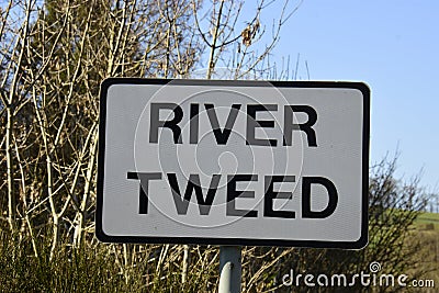 Scottish signs Stock Photo