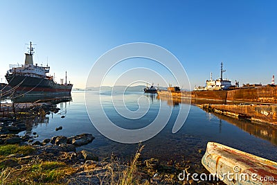 Scrap yard Stock Photo