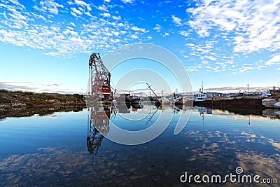 Scrap yard Stock Photo