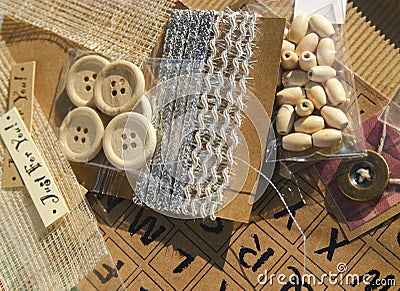 Scrapbooking Crafting Stock Photo