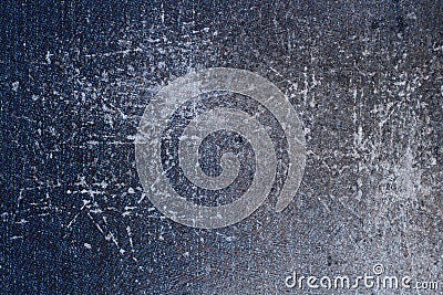 Scratched abstract denim texture Stock Photo