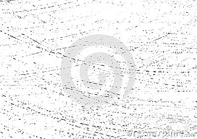 Scratched abstract overlay distressed halftone layout Vector Illustration