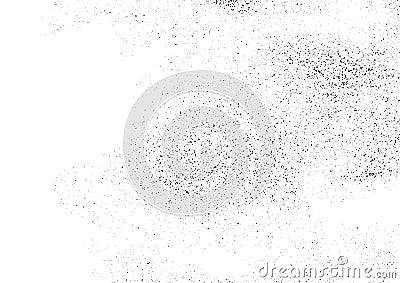 Scratched abstract urban grain pattern overlay effect layout. Ea Vector Illustration