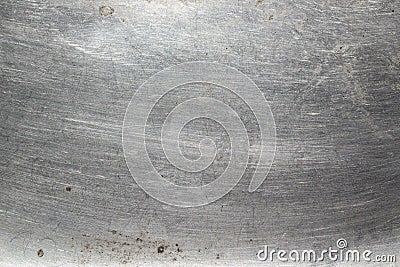 Scratched metal bright texture background Stock Photo