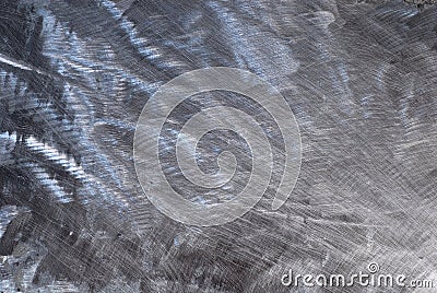 Scratched Metal Stock Photo